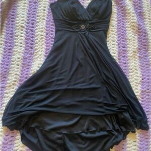 Enfocus Studio Black Beaded Dress